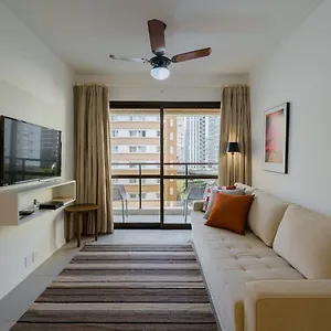  Apartamento Bhomy Jardins Varanda Na Alameda Jau Tr218